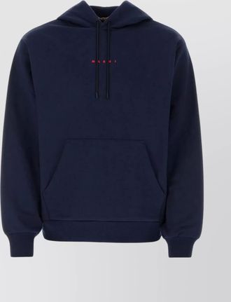 Marni logo print hoodie