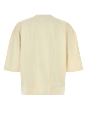 Willy Chavarria Mens Ivory Cotton Oversize Looking For Willy T-Shirt Masa Exterior Exterior: T-shirts And Polos