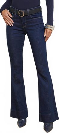 L'agence Womens Lenora Seamed Flare Jean In Koval