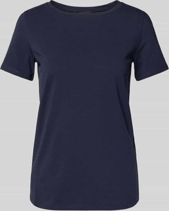 Max Mara Slim Fit T-Shirt aus Baumwoll-Mix Modell MULTIB in Marine, Gr&ouml;&szlig;e XXL