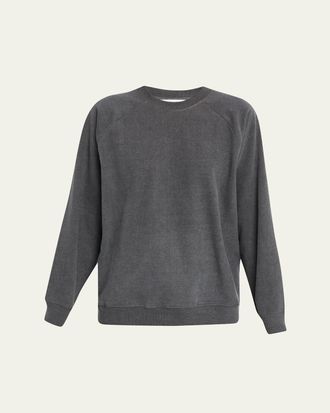 Frame Denim The Scholar Crewneck Sweatshirt