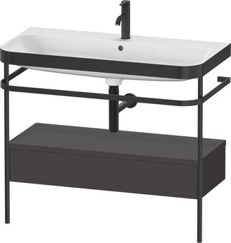 Duravit Set Duravit Happy D.2 Plus Con Consola Met&aacute;lica Y Caj&oacute;n