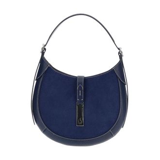 Polo Ralph Lauren ID Small Leather Shoulder Bag - female - Polo Ralph Lauren - Cross Body Bags - Blue - ONE SIZE - Bags