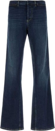 Gucci Blue Flared High Rise Jeans