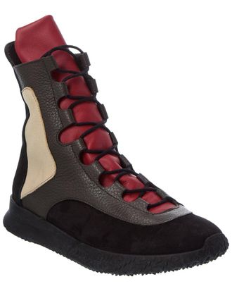 Arche Androz Leather High-Top Sneaker