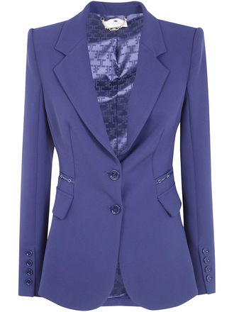 Elisabetta Franchi Jacket Blue Gi27466e2 H88