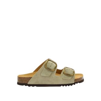 Scholl Noelle - Dames - Sandalen - Beige - 36 EU - Su&egrave;de - Schoenen