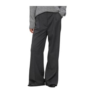 Filippa K Broeken, Dames, Grijs, XL, Wol, Darcey Wool Broeken