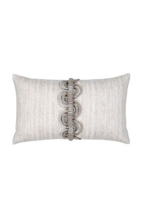 Elaine Smith Dressage Pebble Hand Macrame Indoor & Outdoor Woven Accent Pillow at Nordstrom, Size 12X20