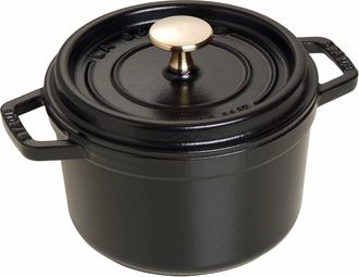 Staub Cast Iron Round Dutch Oven, Made in France
