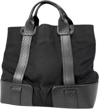 Bottega Veneta Pre-owned Intrecciato Tote bag - Dames - Vintage Shopper - Zwart - ONE Size - Leer - Vintage