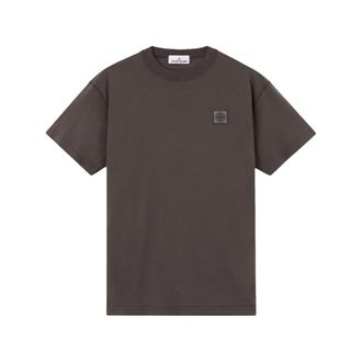 Stone Island Heren, Tops, Bruin, Maat: S Katoen