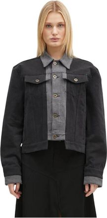 J.W.Anderson Denim Jack - Dames - Spijkerjassen - Grijs - S - Denim - Jassen