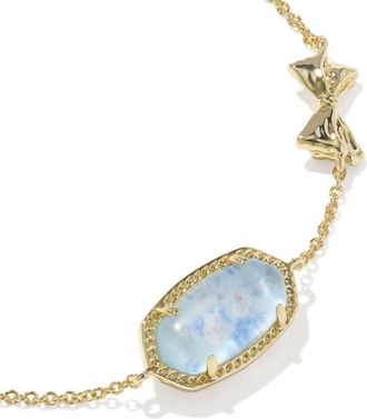 Kendra Scott Elisa Necklace In Blue Romance