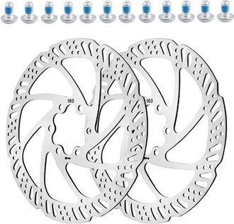 OEM 2 Discos De Freno, Juego De Frenos De Disco, Disco De Freno De 6 Orificios, Frenos De Disco, Di&aacute;metro 160 Mm, Acero Inoxidable, Con Tornillos