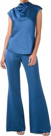 Trina Turk Mikan Top In Blue