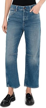 Madewell The Darted Barrel-Leg Jean in Retro Bright Womens Jeans Retro Bright Wash : 25 27, Cotton/Denim/Lyocell