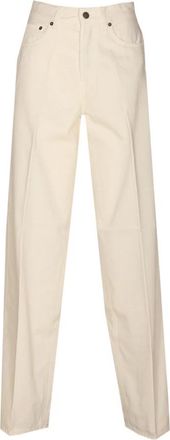 Haikure Bethany Bull 44 Jeans - Dames - Loose Fit Jeans - Beige - W27 - Katoen - Jeans