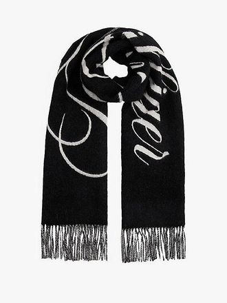 Tommy Hilfiger Pure Wool Logo Scarf