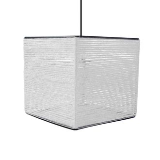 Tosel Suspensi&oacute;n metal Alt.90cm negro ;Pantalla: blanco