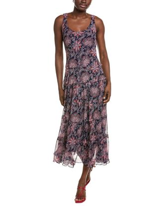 Jones New York Multi Tier Maxi Dress