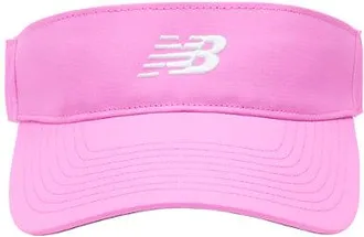 New Balance Unisex London Marathon Visor in Pink Nylon, size OSZ