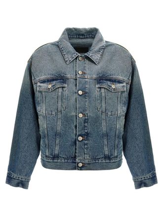 Maison Margiela Cut-Out Denim Jacket