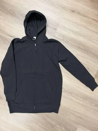 James Perse Mens Cotton Zip Up Hoodie In Black