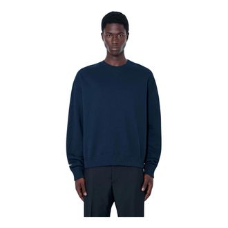 Jil Sander Heren, Sweatshirts & Hoodies, Blauw, Maat: 2XL