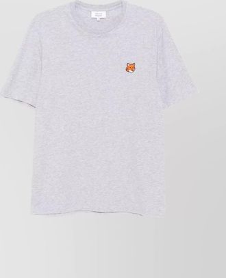 Maison Kitsun&eacute; cotton crew neck short-sleeve t-shirt