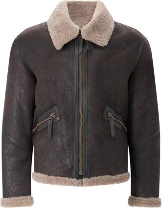 Belstaff Giacca in pelle - - Jackets - Uomo - Marrone - XL