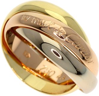 Cartier Trinity Yellow Gold (18K) Pink Gold (18K) White Gold (18K) Band Ring (Pre-Owned)