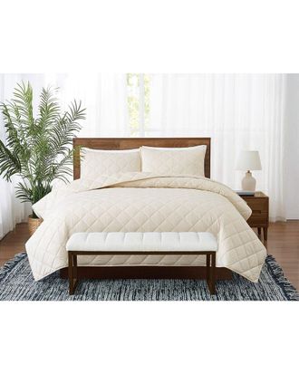 Brooklyn Loom Pinstripe Quilt Set