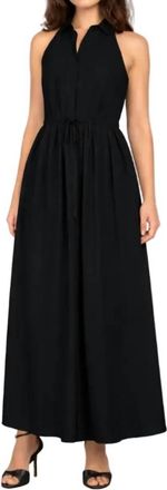 Lavender Brown Marilyn Maxi Dress In Black
