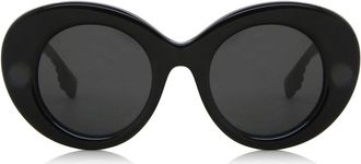 Burberry BE4370U MARGOT 300187 Womens Sunglasses Black Size 49