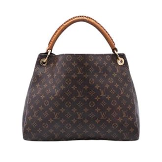 Louis Vuitton Pre-owned Artsy MM - Dames - Pre-owned - Bruin - Maat: ONE Size Leer