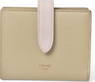 Celine Light Pink Leather Wallet (Bi-Fold) (Pre-Owned)