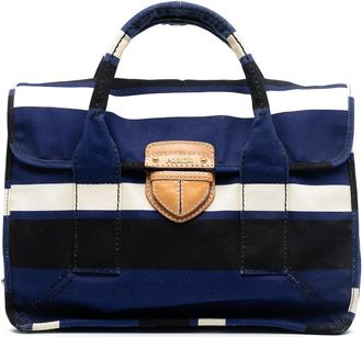 Prada Pre-owned Prada Canvas Canapa Pattina Satchel Ladies HKA4H24IWFK2PMHN