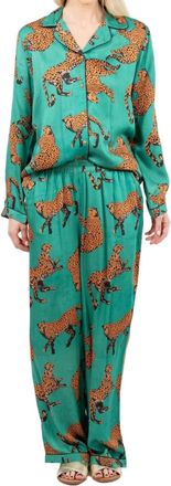 Tolani Traji Top In Jade