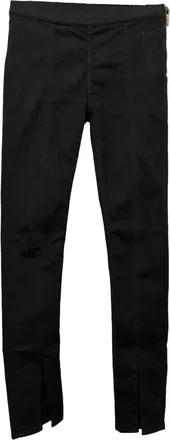 Rick Owens Trousers in Black Cotton