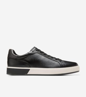 Cole Haan Mens GrandPr&oslash; Angleace Lace-To-Toe Sneakers - Black Size 10.5