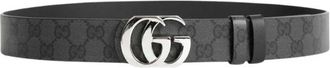 Gucci Cintur&oacute;n GG Marmont Reversible Cortado - Accessories - Hombre - Negro - 100 CM