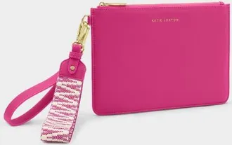 Katie Loxton Hallie Wristlet Pouch in Fushia at Nordstrom