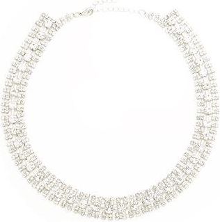 8 by YOOX RHINESTONES CHOCKER