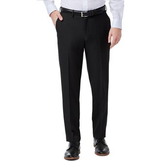 Haggar Haggar Premium Comfort Dress Pant Slim Fit in Black at Nordstrom Rack, Size 34 X 29