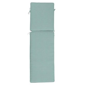 Ballard Designs Replacement Chaise Cushion - 24x78 - Knife Edge, Canvas Spa Sunbrella - Ballard Designs