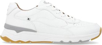 Rieker Witte Sneakers - Heren - Sneakers - Wit - 40 EU - Leer - Schoenen