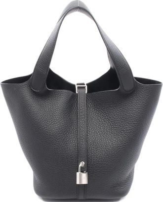 Hermès Borsa a mano Picotin MM 2024 - Nero
