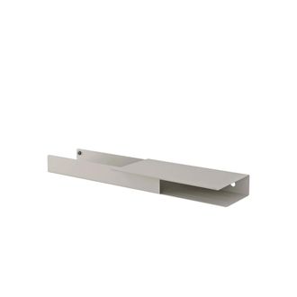 MUUTO Folded Shelves Platform 62 x 5,4 cm, grau