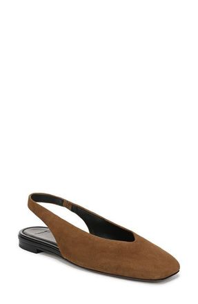 Vince Darlina Slingback Flat in Elmwood at Nordstrom, Size 9.5